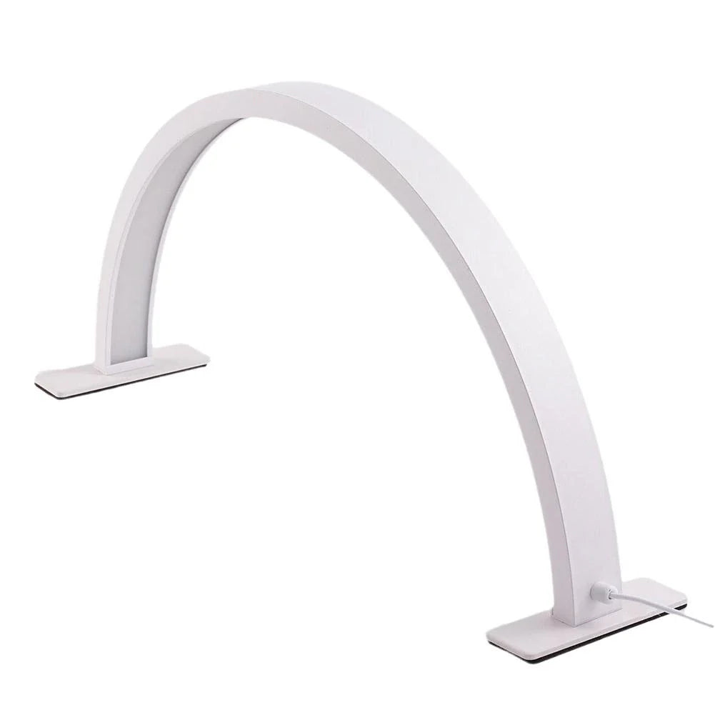 U-Shaped Beauty Table Lamp 750mm | White