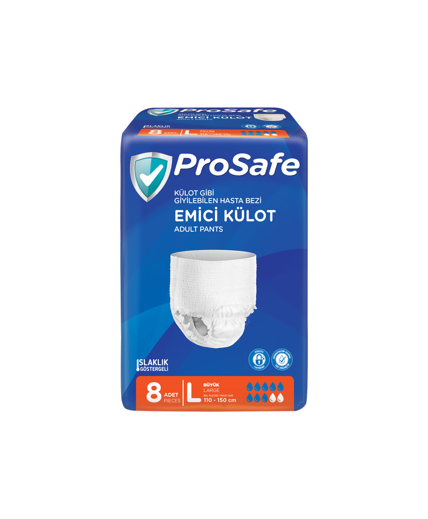 Prosafe Culottes Adultes L x8