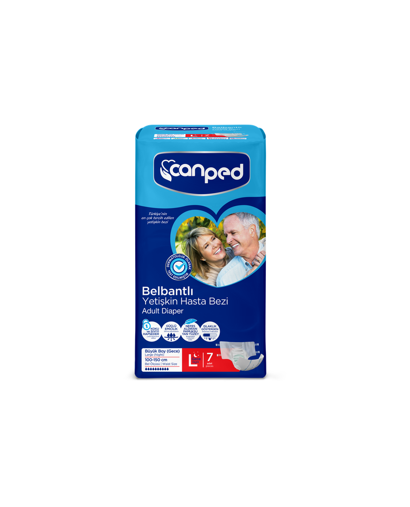Canped Adults Tapes Large Night x7