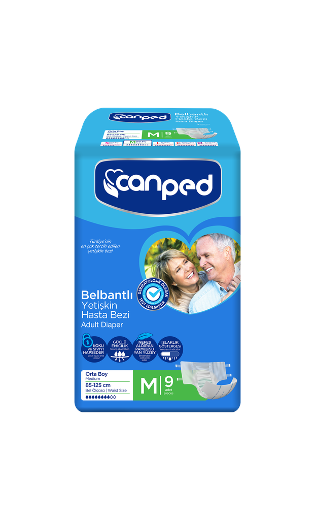 Canped Adultes À bandes M x9