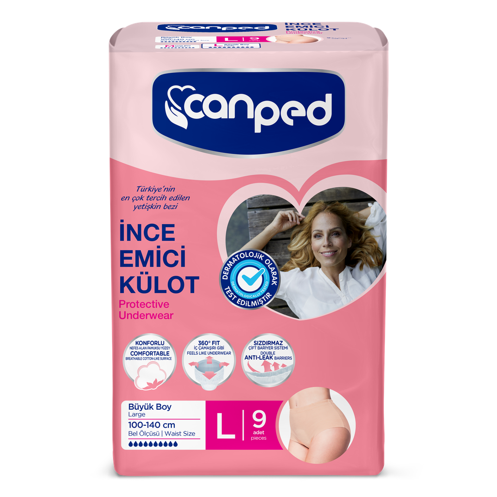 Canped Discreet Pants L x9(100-150cm)