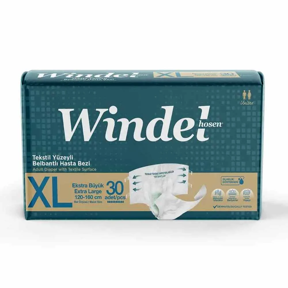 Windelhosen Couches à Bandes Adultes XL x3