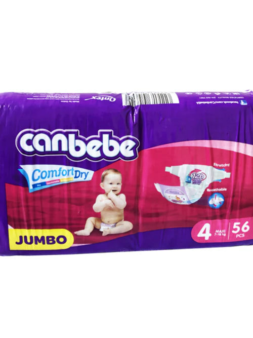 CANBEBE Couches à Bandes #4 Maxi x56