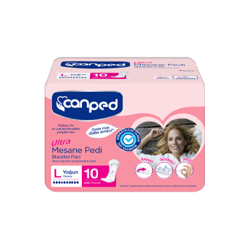 Canped Serviette Ultra Femme L x10