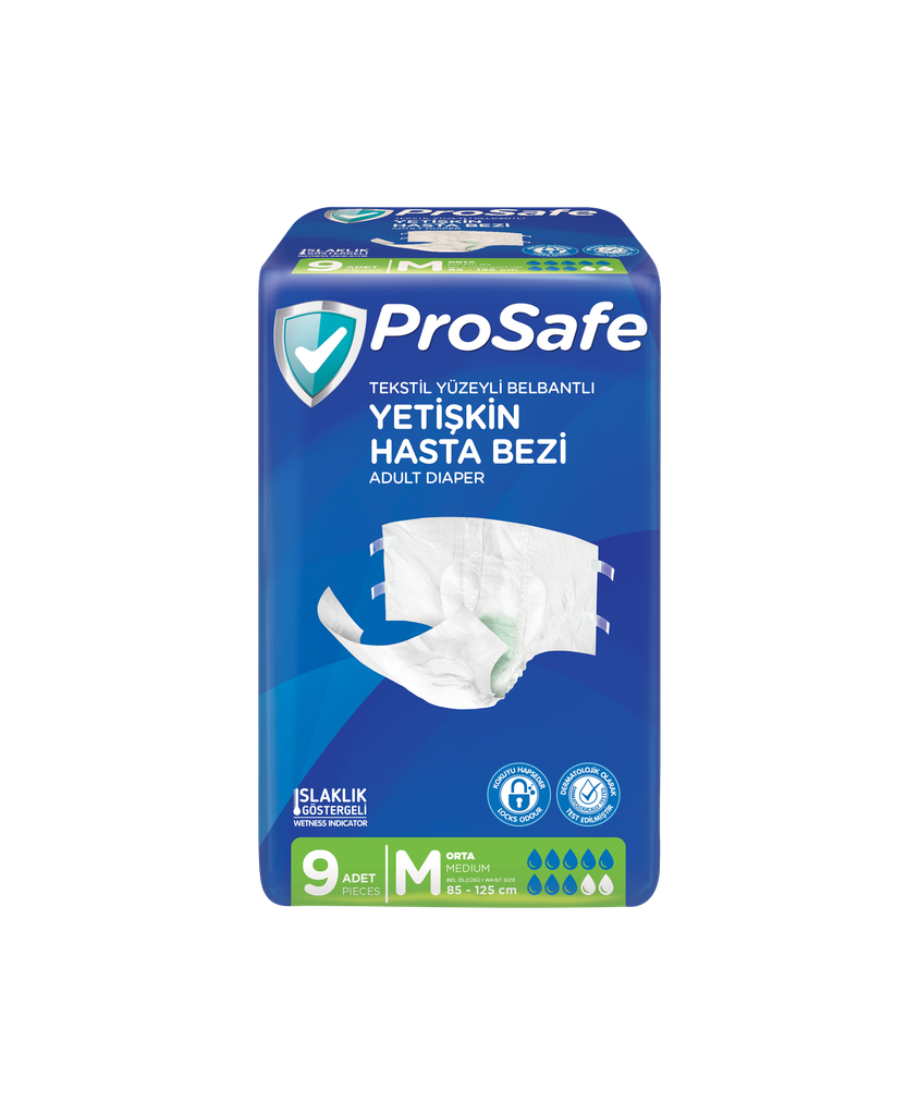 PROSAFE Couches à Bandes Adultes M x9