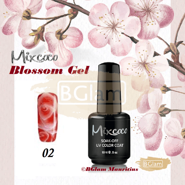 Mixcoco Soak-Off Gel Polish 15ml | Blossom Gel 2