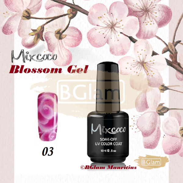 Mixcoco Soak-Off Gel Polish 15ml | Blossom Gel 3