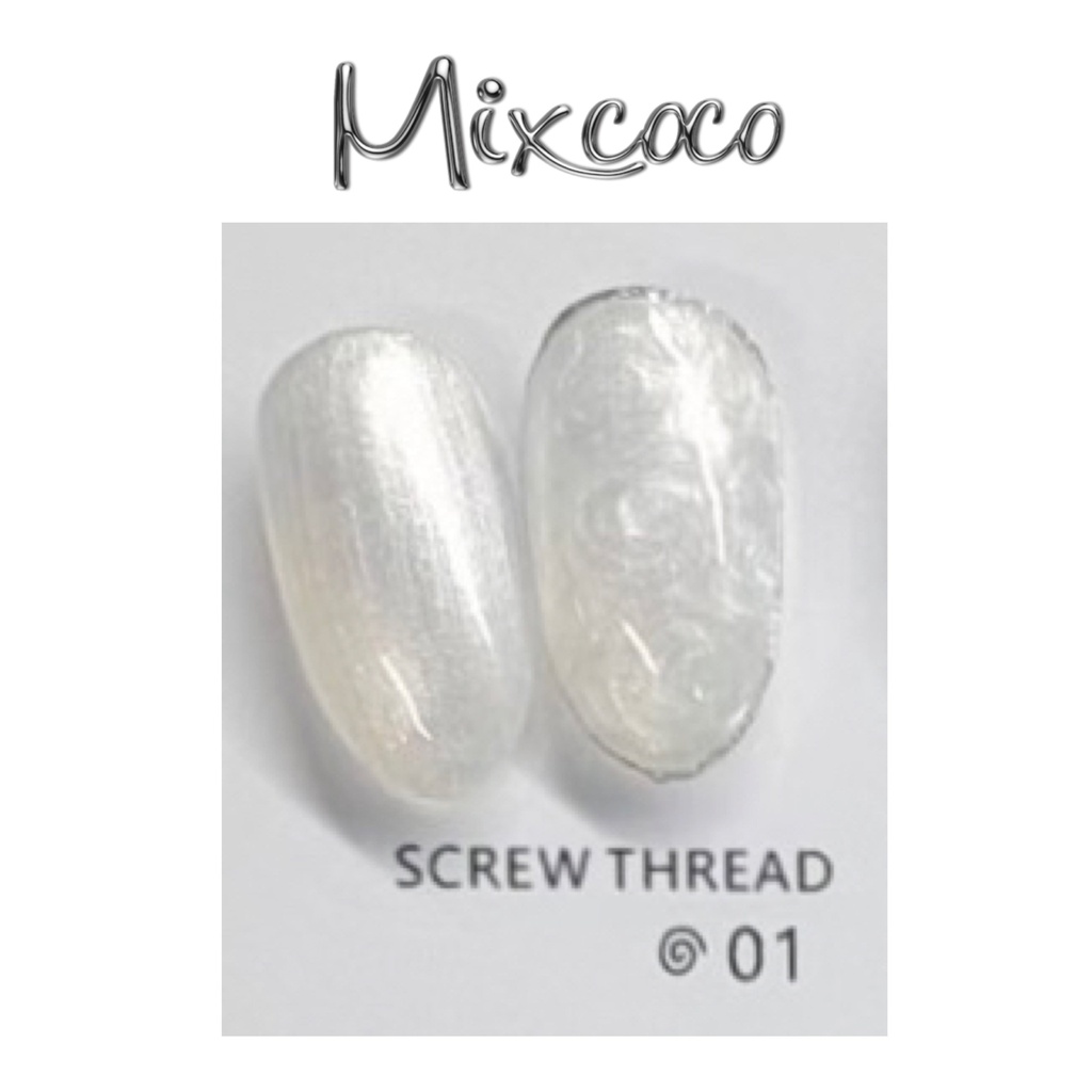 Mixcoco Soak-Off Gel Polish 15ml | Screw Thread 1