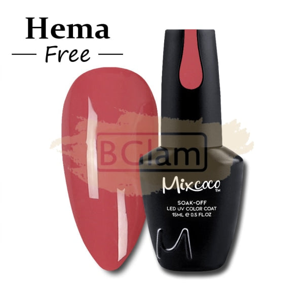 Mixcoco Soak-Off Gel Polish 7.5ml - Pink 080 (SMC 180)