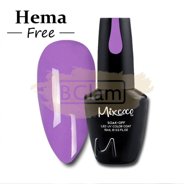 Mixcoco Soak-Off Gel Polish 7.5ml - Purple 158 (ZS 02)