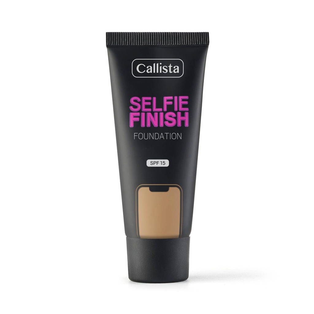 CALLISTA SELFIE FINISH FOUNDATION 150 - Sand - SPF 15 - 25ml