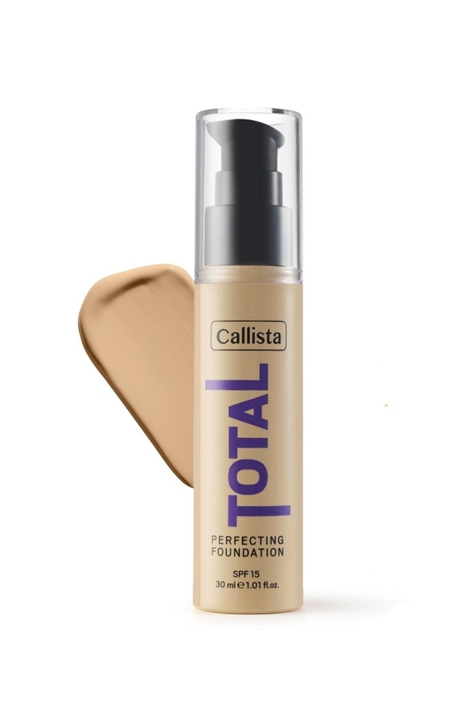 CALLISTA TOTAL PERFECTING FOUNDATION 200 Beige SPF 15 30ml
