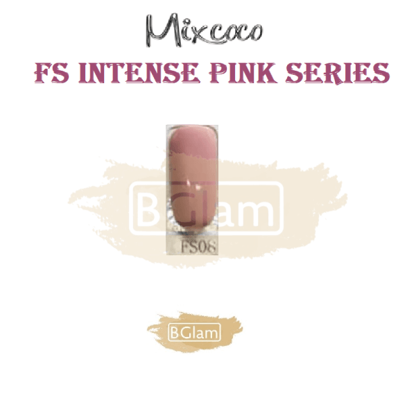 Mixcoco Soak-Off UV Gel Nail Polish FS Intense Pink Collection