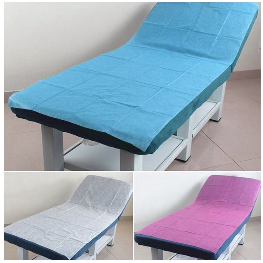 Disposable Non-Woven Folded Sheet 80*180 cm | Blue