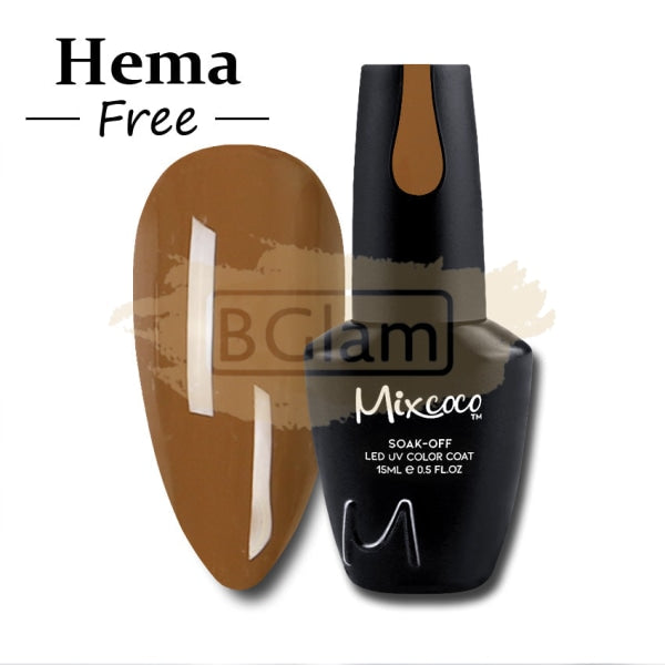 Mixcoco Soak-Off Gel Polish 7.5ml - Brown 145 (QQ 12)