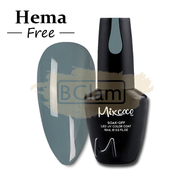 Mixcoco Soak-Off Gel Polish 7.5ml - Cream Grey 209 (NH 06)