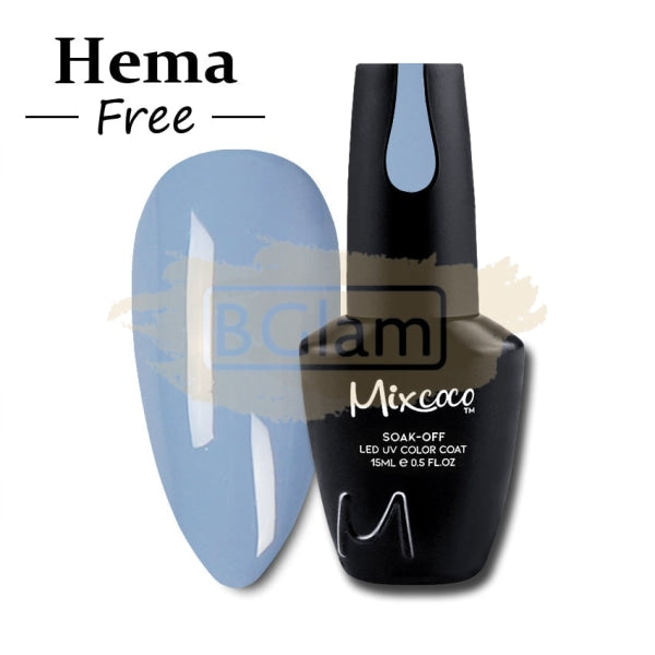 Mixcoco Soak-Off Gel Polish 7.5ml - Cream Grey 211 (NH 08)