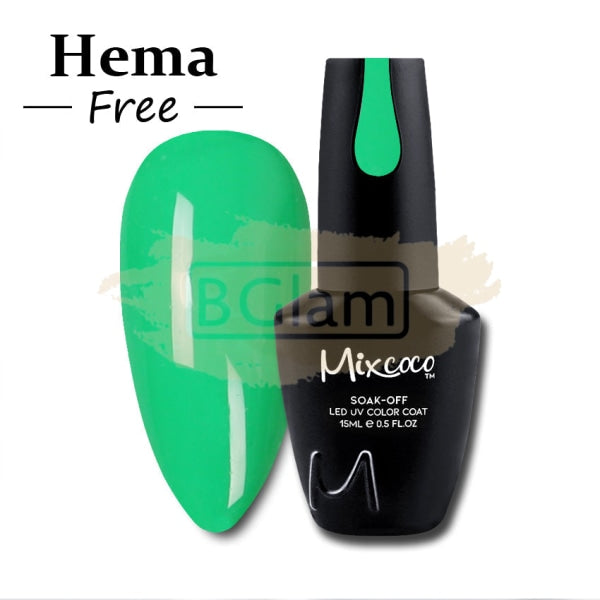 Mixcoco Soak-Off Gel Polish 7.5ml - Green 043 (LS 02)
