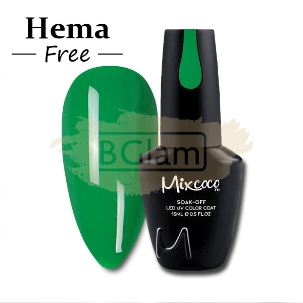 Mixcoco Soak-Off Gel Polish 7.5ml - Green 052 (SMC 075)