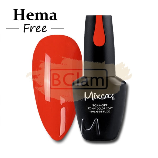 Mixcoco Soak-Off Gel Polish 7.5ml - Red 014 (SMC 177)
