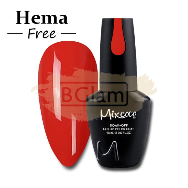 Mixcoco Soak-Off Gel Polish 7.5ml - Red 019 (SMC 009)