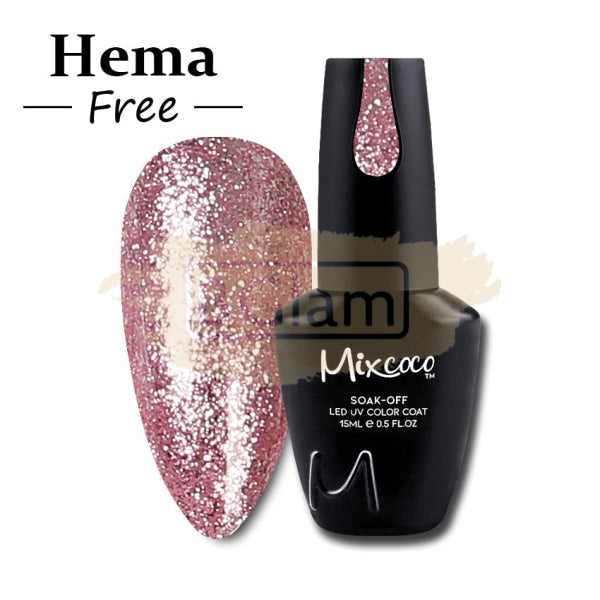 Mixcoco Soak-Off Gel Polish 7.5ml - Shine Glisten 242 (BJ 04)