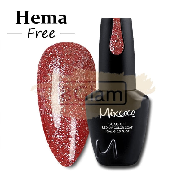 Mixcoco Soak-Off Gel Polish 7.5ml - Shine Glisten 243 (BJ 05)