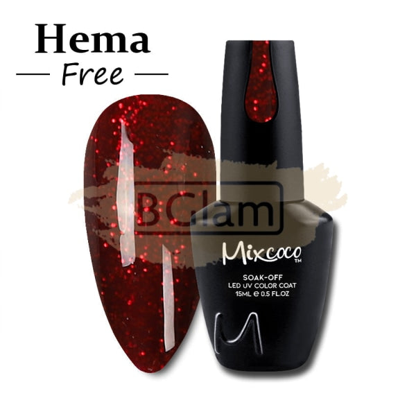 Mixcoco Soak-Off Gel Polish 7.5ml - Shine Glitter Collection 274 (LP 10)