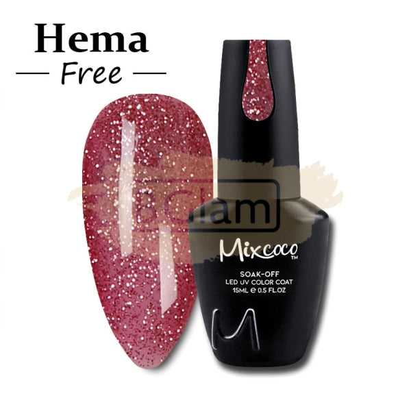 Mixcoco Soak-Off Gel Polish 7.5ml - Shine Glitter Collection 279 (LB 03)