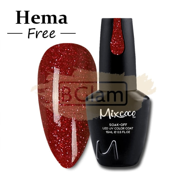 Mixcoco Soak-Off Gel Polish 7.5ml - Shine Glitter Collection 281 (LB 10)