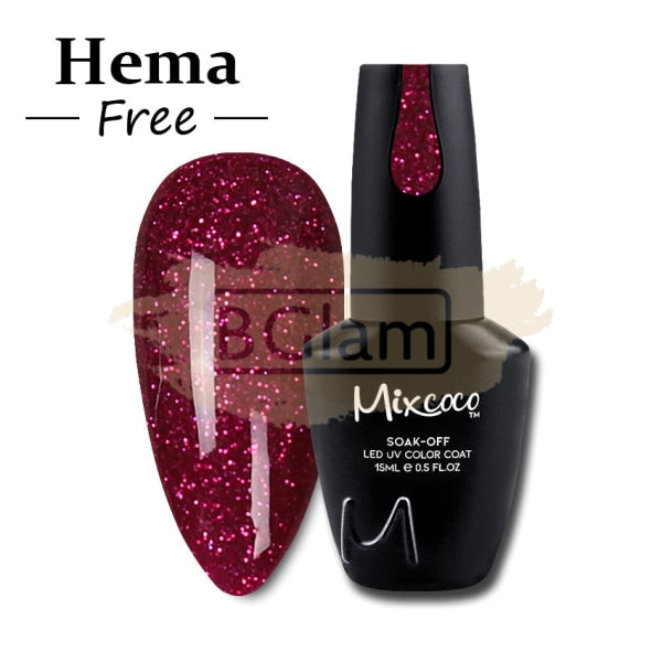 Mixcoco Soak-Off Gel Polish 7.5ml - Shine Glitter Collection 282 (LB 11)
