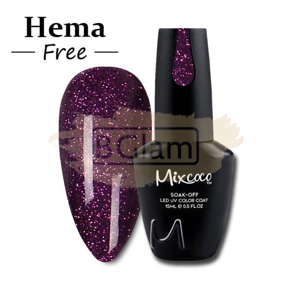 Mixcoco Soak-Off Gel Polish 7.5ml - Shine Glitter Collection 283 (LB 12)