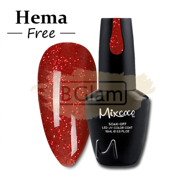 Mixcoco Soak-Off Gel Polish 7.5ml - Shine Glitter Collection 287 (LB 17)