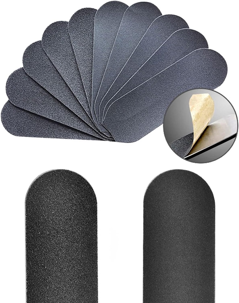 10 Refill Pads for Professional Stainless Steel Pedicure Foot File - Big 13cm (pads only)