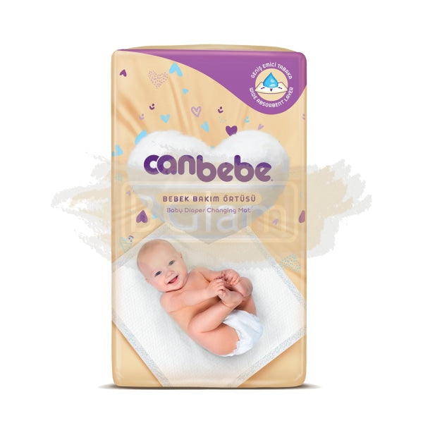 Canbebe Tapis de change pour bébé 60x60 cm x8