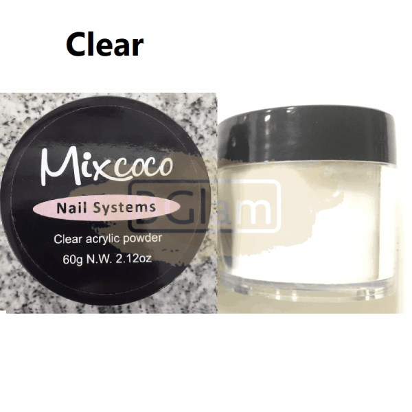 Mixcoco Acrylic Powder 60g - Clear