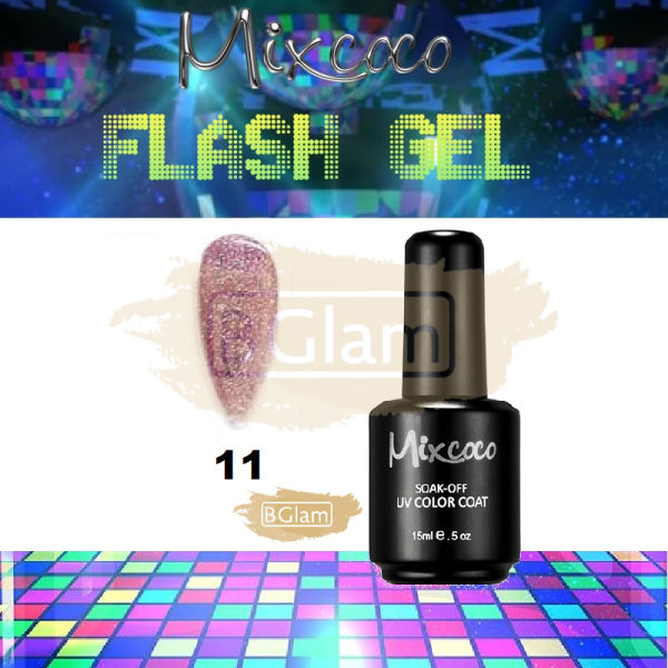 Mixcoco Soak-Off Gel Polish 15ml - Flash Gel 11