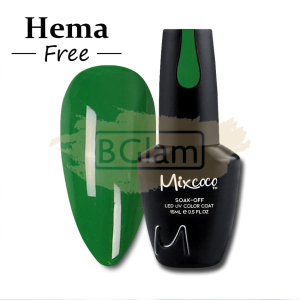 Mixcoco Soak-Off Gel Polish 15ml - Green 055 (SMC 079)