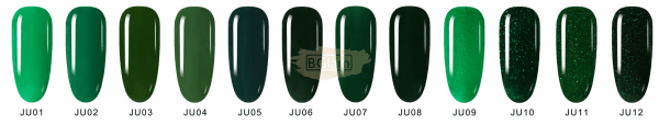 Mixcoco Soak-Off Gel Polish 15ml - Green JU