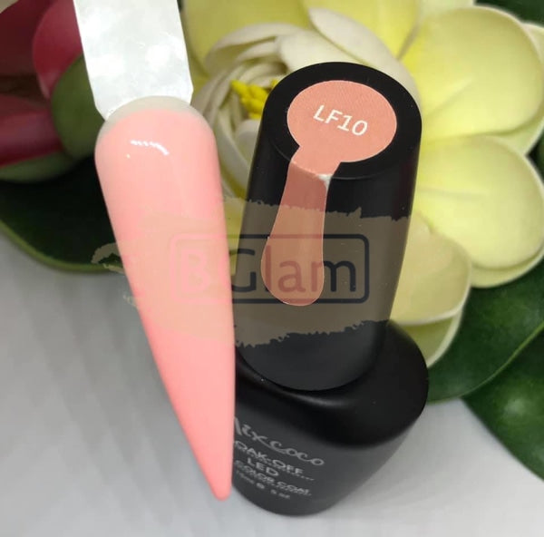 Mixcoco Soak-Off Gel Polish 15ml - Pink LF 10