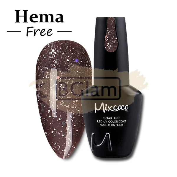 Mixcoco Soak-Off Gel Polish 15ml - Shine Glitter Collection 258 (SMC 163)