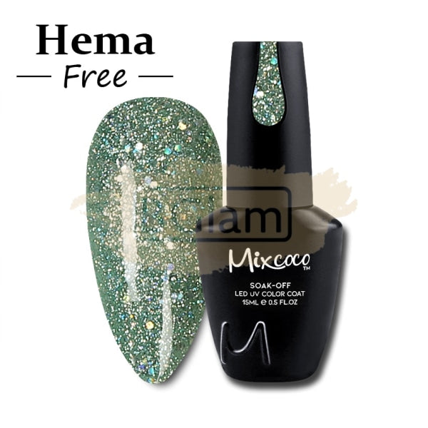 Mixcoco Soak-Off Gel Polish 15ml - Shine Glitter Collection 261 (SMC 185)