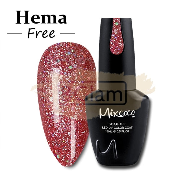 Mixcoco Soak-Off Gel Polish 15ml - Shine Glitter Collection 262 (SMC 187)