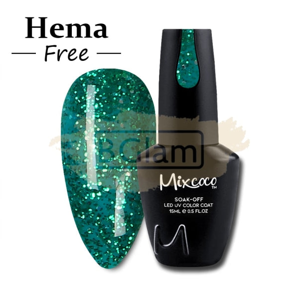 Mixcoco Soak-Off Gel Polish 15ml - Shine Glitter Collection 270 (LP 04)