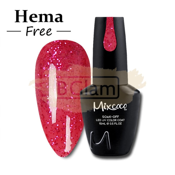 Mixcoco Soak-Off Gel Polish 15ml - Shine Glitter Collection 276 (LP 12)