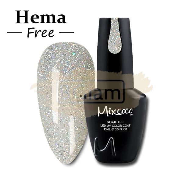 Mixcoco Soak-Off Gel Polish 15ml - Shine Glitter Collection 291 (SMC 191)