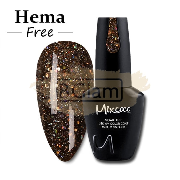 Mixcoco Soak-Off Gel Polish 15ml - Shine Glitter Collection 294 (SMC 190)