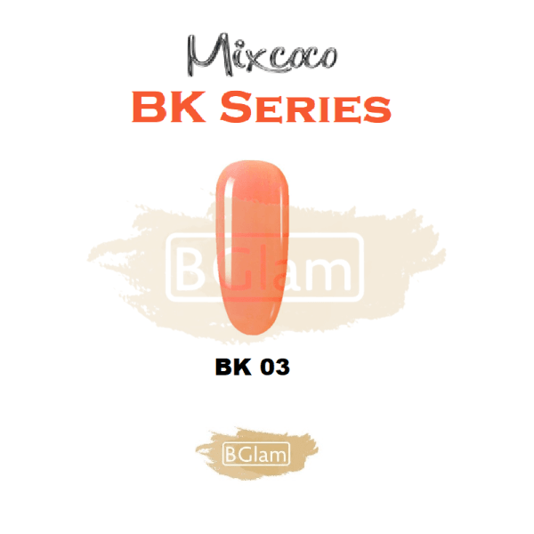 Mixcoco Soak-Off Gel Polish 15ml - Shine Nacre BK