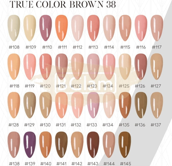 Mixcoco Soak-Off Gel Polish 7.5ml - Brown 134 (SMC 149)