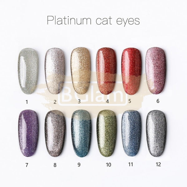 Mixcoco Soak-Off Gel Polish 7.5ml - Platinum Cat Eyes Collection